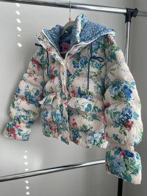 It Girl Floral Puffer Jacket