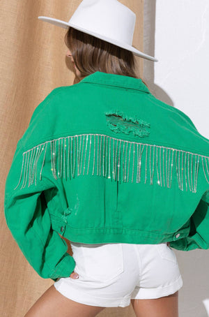 Rhinestone Cowgirl Denim Jacket (+ new colors)
