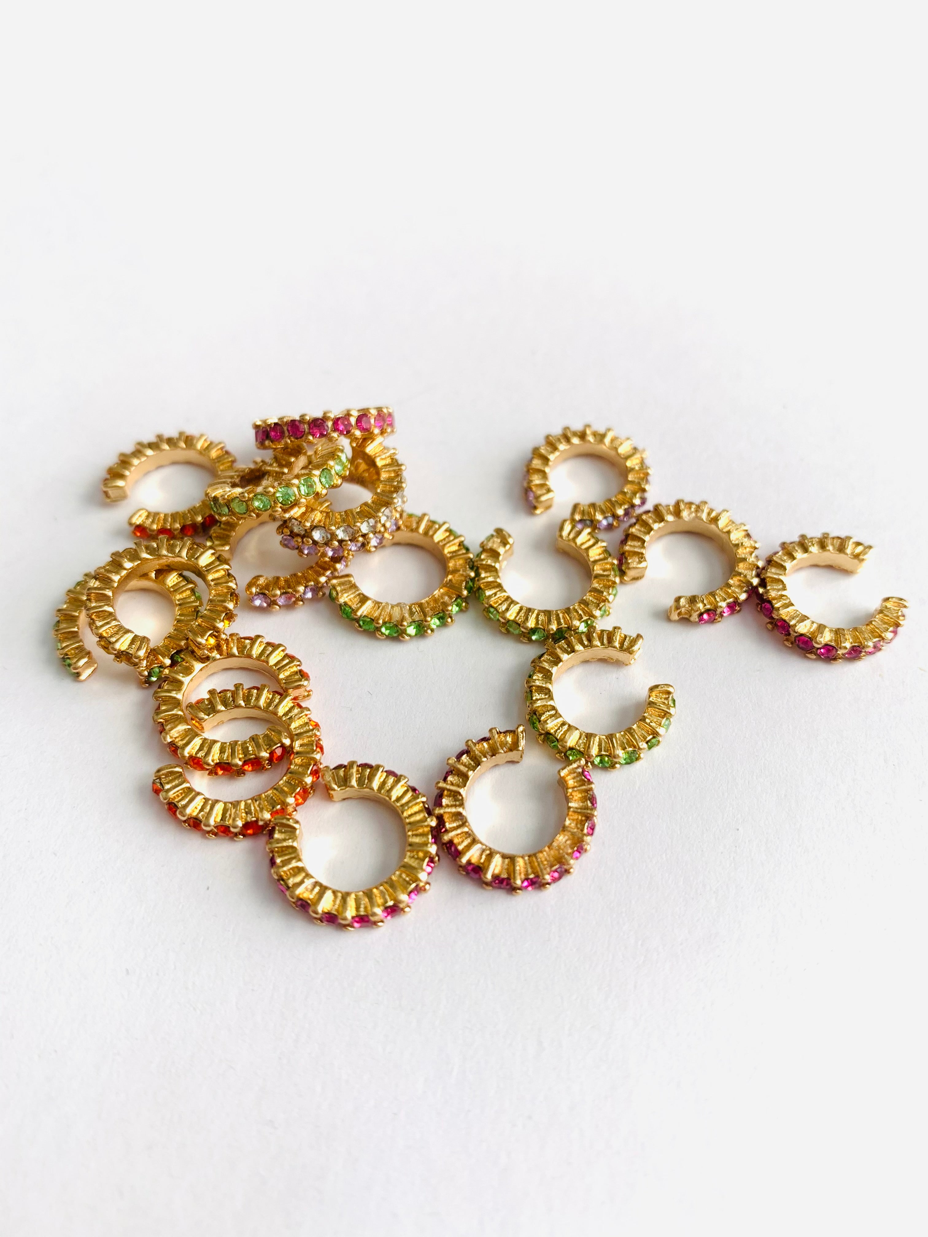 NEW! Silver and Gold Sparkly Ear Cuffs