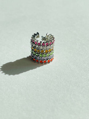 NEW! Silver and Gold Sparkly Ear Cuffs