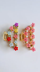 Flower Claw Clips