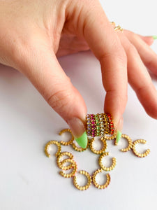 NEW! Silver and Gold Sparkly Ear Cuffs