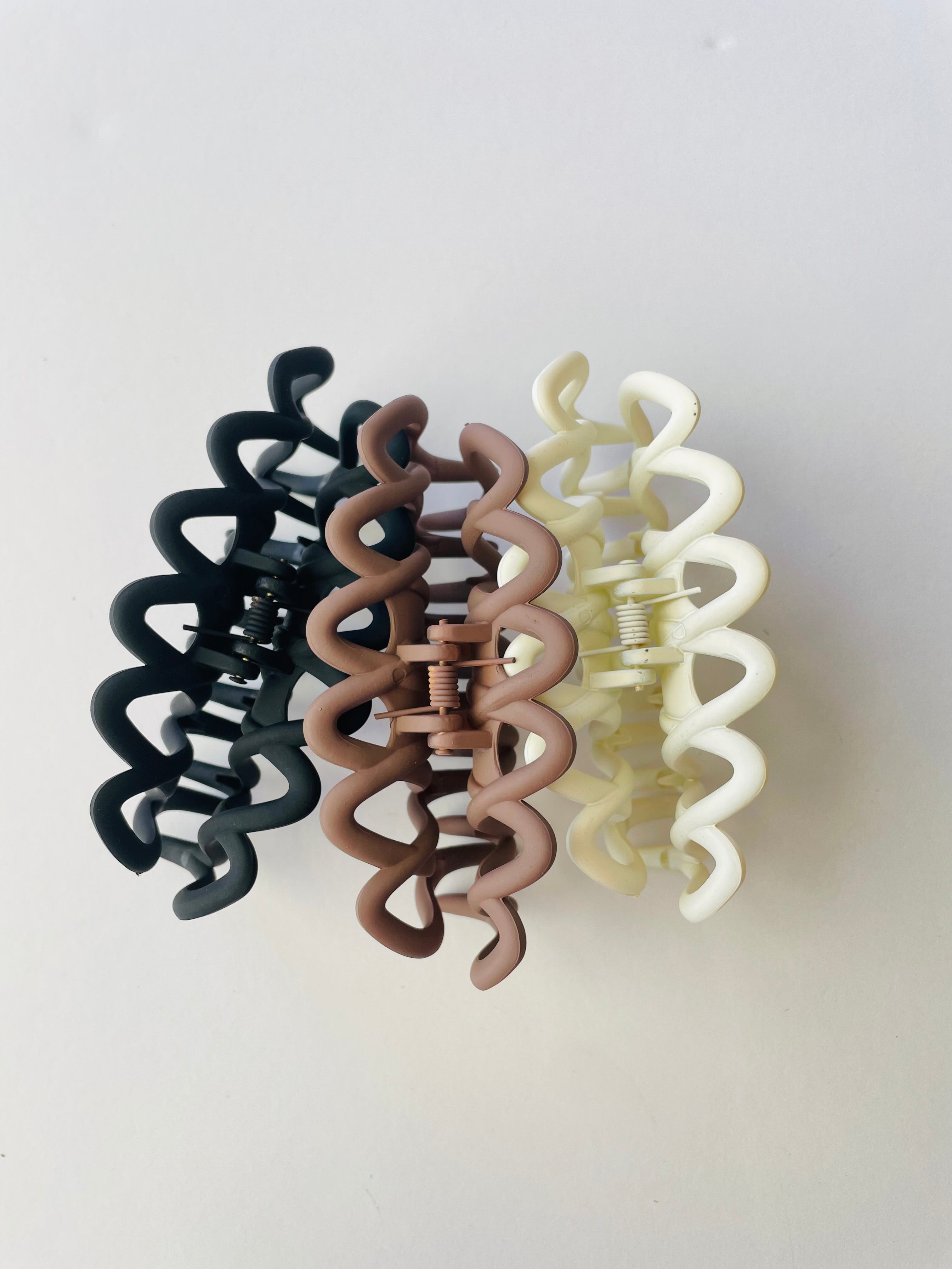Hair Claw Clips: Squiggle