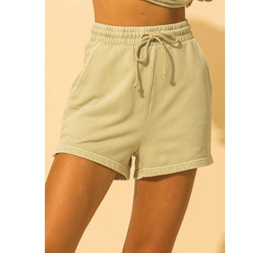ALL THE TIME LOUNGE DRAWSTRING SHORTS (Multiple colors)