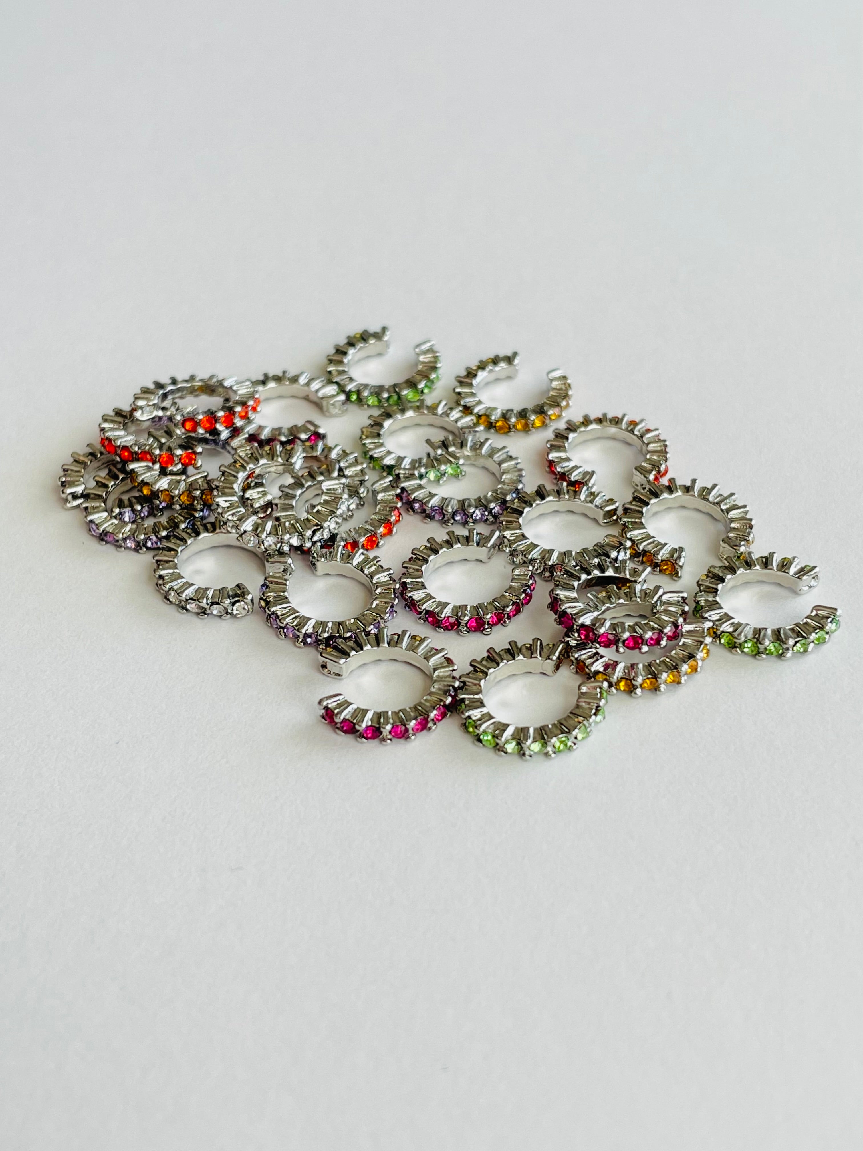 NEW! Silver and Gold Sparkly Ear Cuffs